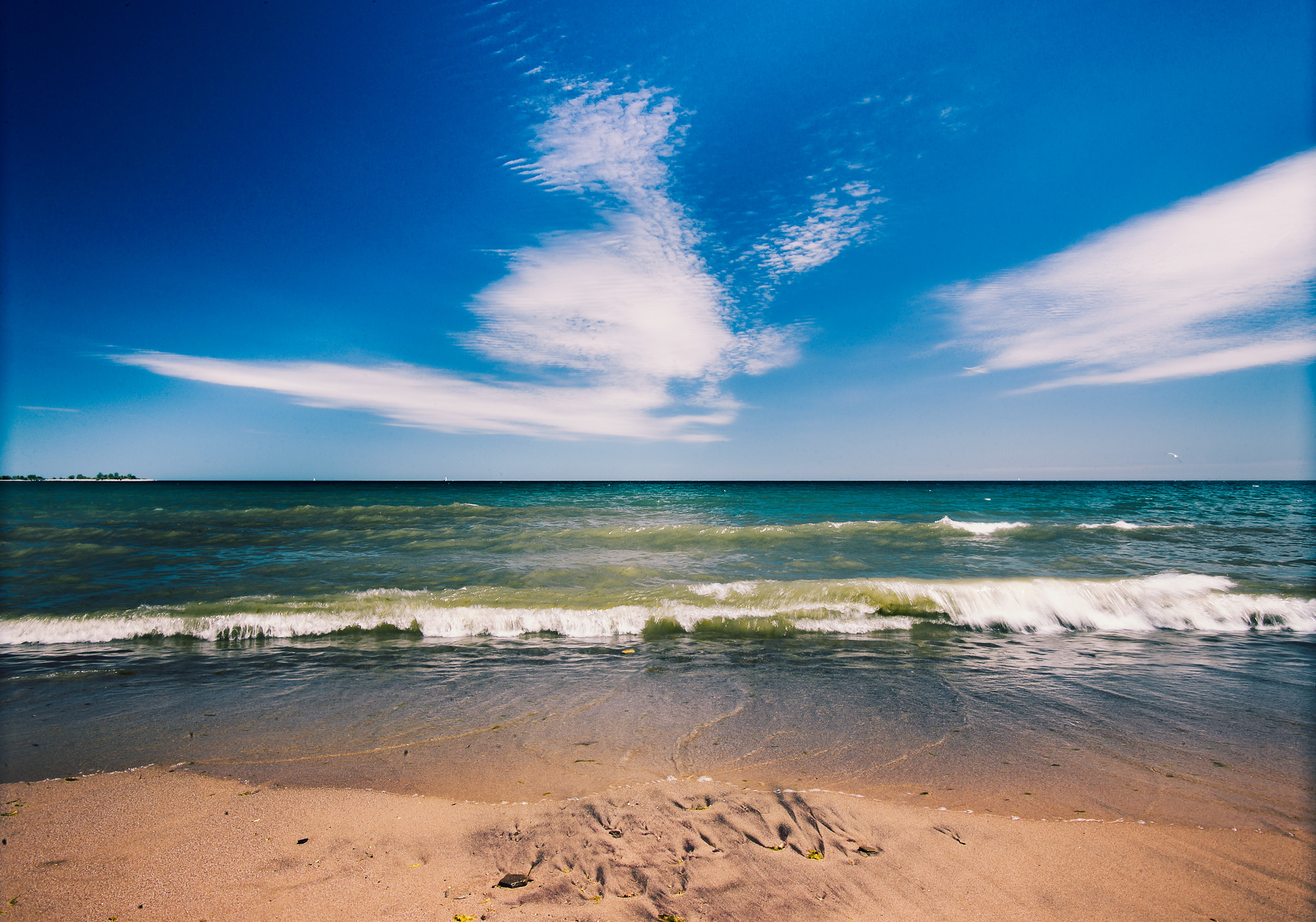 Lake Ontario in late spring
