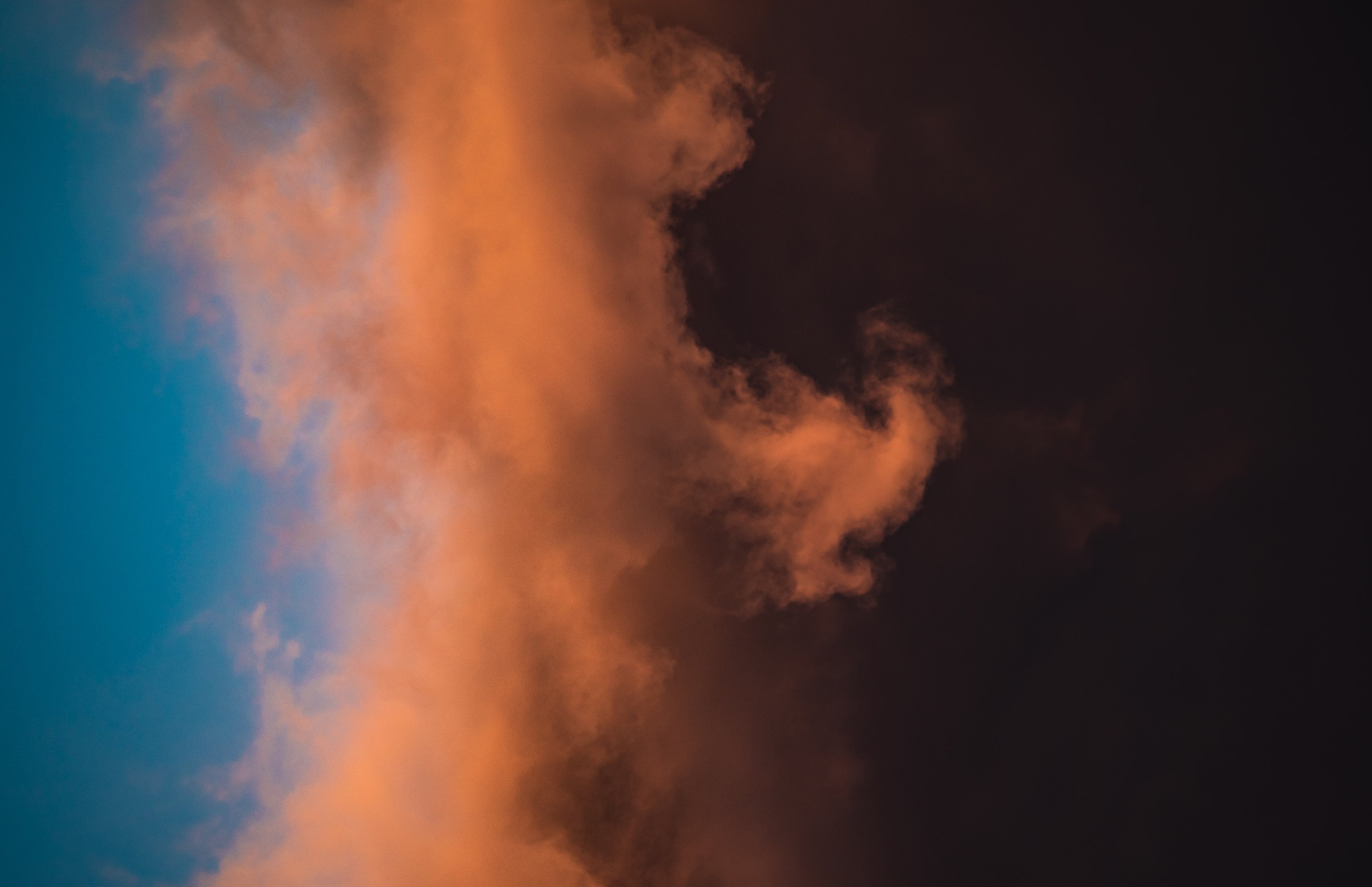 Sunset clouds at Lake Simcoe